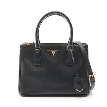 PRADA SAFFIANO LUX Galleria Handbag 1BA863_NZV_F0002_V_E Leather Black