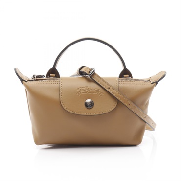 Longchamp Le Pliage Xtra XS Pouch shoulder crossbody Handbag 34205987004 Khaki
