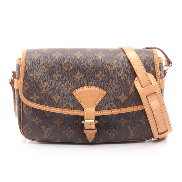 LOUIS VUITTON Sologne Shoulder Crossbody Bag M42250 Monogram canvas leather Used