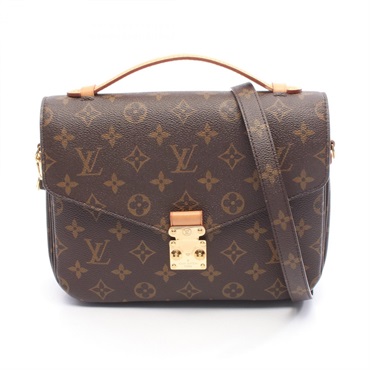 LOUIS VUITTON Pochette Metis MM shoulder Handbag M44875 Monogram canvas Used LV