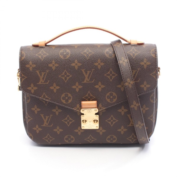 LOUIS VUITTON Pochette Metis MM shoulder Handbag M44875 Monogram canvas Used LV