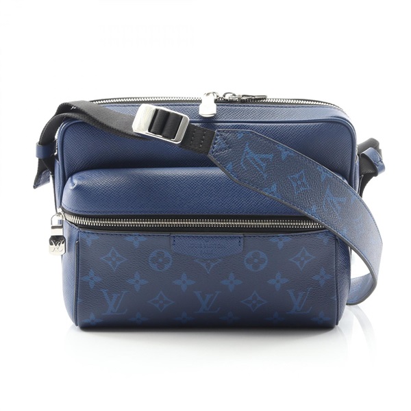 LOUIS VUITTON Outdoor Messenger PM Shoulder Bag M30242 Taigarama Blue used LV
