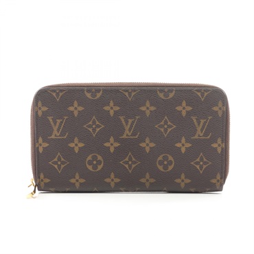 LOUIS VUITTON Zippy Organizer Long wallet M60002 Monogram canvas Brown Used LV