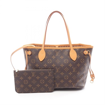 LOUIS VUITTON Neverfull PM Shoulder Tote Bag M41000 Monogram canvas Used Women