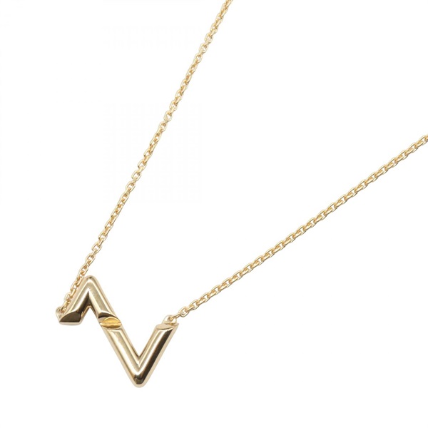 LOUIS VUITTON Upside Down Necklace 18KYG Yellow Gold Used Women