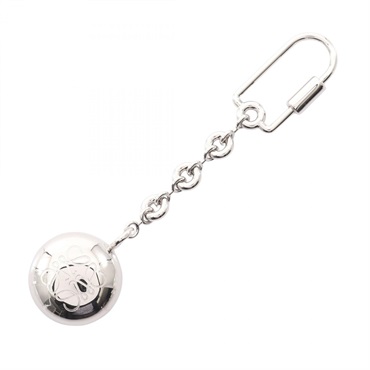 LOEWE PEBBLE Anagram key ring C621232XFR1160 metal NEW Women