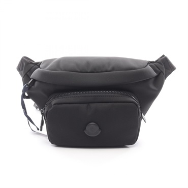 MONCLER DURANCE Waist bum belt bag 5M00005M7755999 Nylon leather Black NEW mens