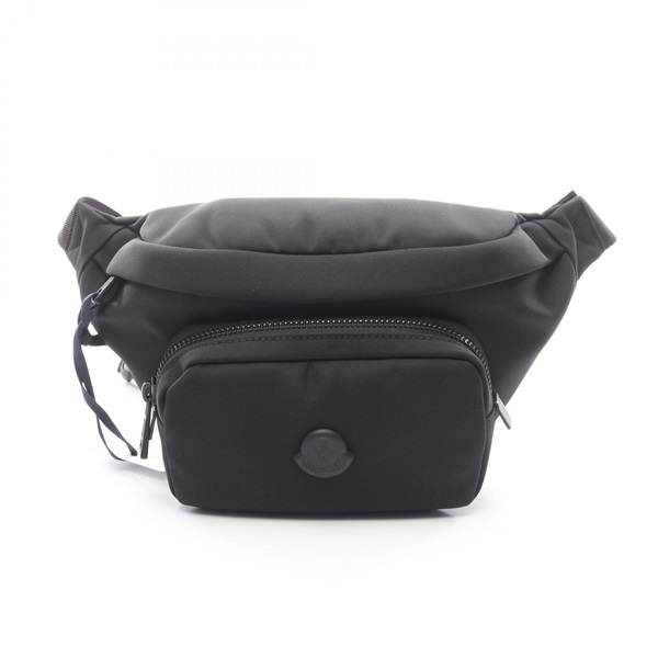 MONCLER DURANCE Waist bum belt bag 5M00005M7755999 Nylon leather Black NEW mens
