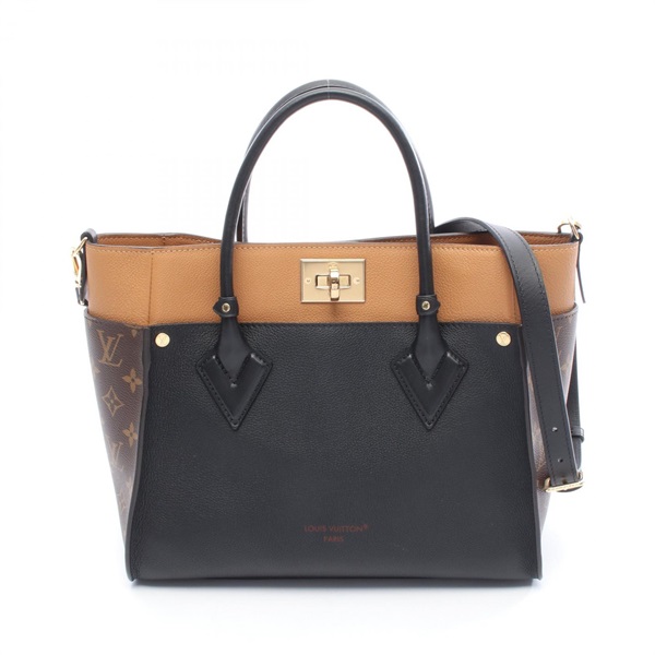 LOUIS VUITTON On My Side MM crossbody Handbag M53823 Monogram leather noir used