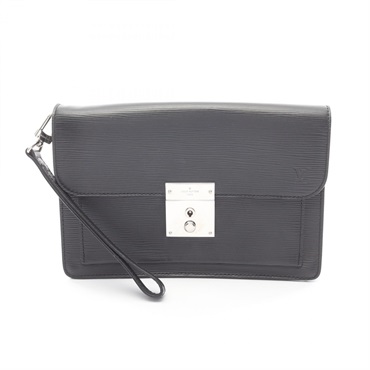 LOUIS VUITTON Neo Bellaia Clutch bag M40852 Epi leather Black Used mens LV
