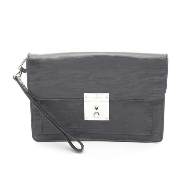 LOUIS VUITTON Neo Bellaia Clutch bag M40852 Epi leather Black Used mens LV