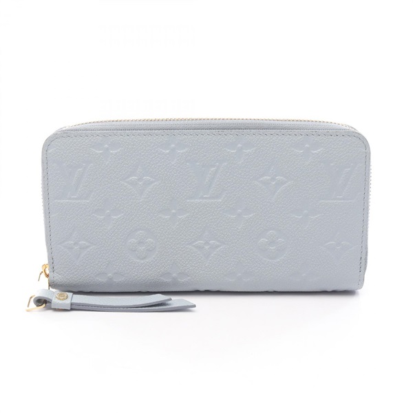 LOUIS VUITTON Zippy Around long wallet M83225 Monogram empreinte Blue Hour Used