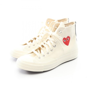 PLAY COMME des GARCONS CONVERSE Sneakers Shoes #29.5cm AZ-K129-001-211 canvas