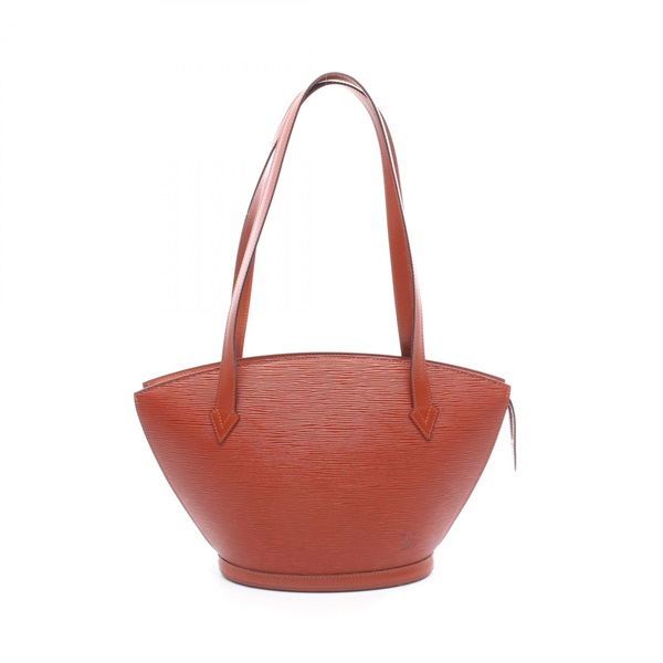 LOUIS VUITTON Sunjack shopping Shoulder Bag M52263 Epi leather Brown Used Women