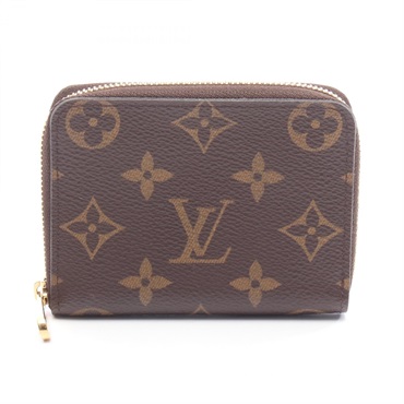 LOUIS VUITTON Zippy coin purse mini wallet M60067 Monogram canvas leather Used