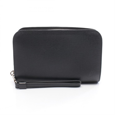 LOUIS VUITTON Baikal Business clutch bag M30182 Taiga leather Ardoise Used mens