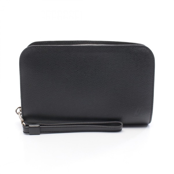 LOUIS VUITTON Baikal Business clutch bag M30182 Taiga leather Ardoise Used mens