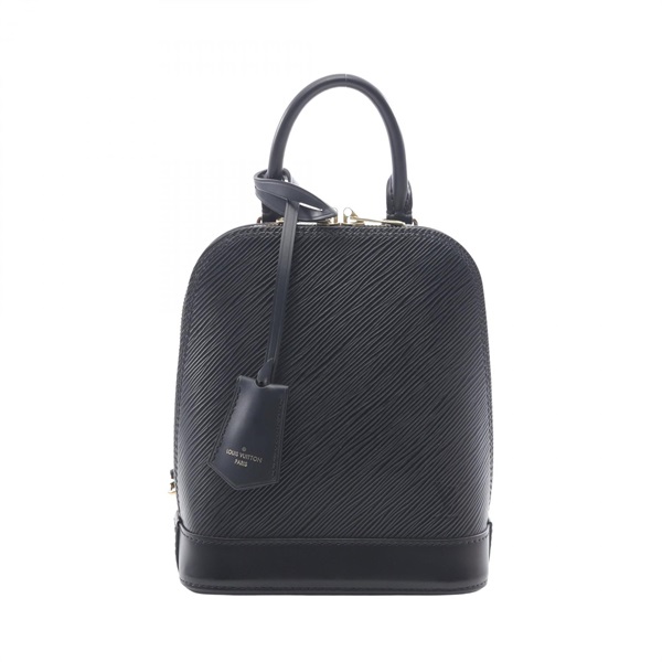 LOUIS VUITTON Alma Rucksack Backpack M25103 Epi leather Black Used Women LV