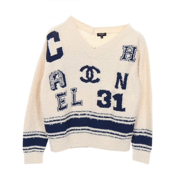 CHANEL DEAUVILLE BIARRITZ VENISE COCO Mark knitwear sweater #36 P60704K46380