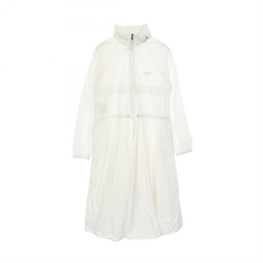 PRADA Shirt long sleeve Dress #40 cotton White Used Women