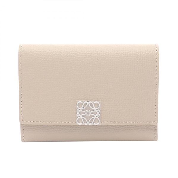LOEWE Anagram Vertical Wallet C821S33X125541 leather Beige NEW Women