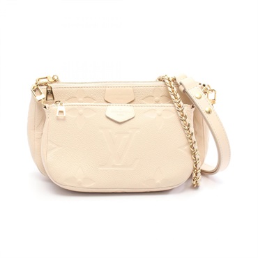 LOUIS VUITTON Multi Pochette Accessoires Chain Shoulder Handbag M46568 Used LV