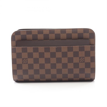 LOUIS VUITTON Saint Louis Business Clutch bag N51993 Damier Ebene Used mens LV