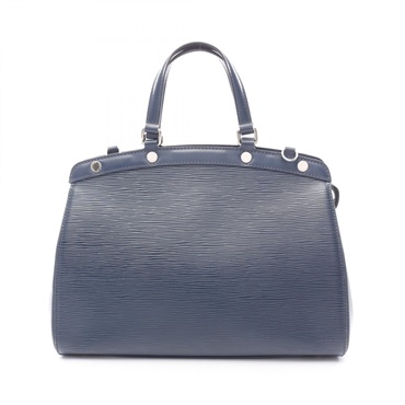 LOUIS VUITTON Brea MM Handbag M40821 Epi leather Navy Indigo blue Used Women LV