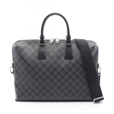 LOUIS VUITTON PDJ Porte Document Jules Briefcase bag N48224 Damier graphite LV