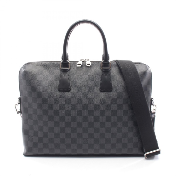 LOUIS VUITTON PDJ Porte Document Jules Briefcase bag N48224 Damier graphite LV