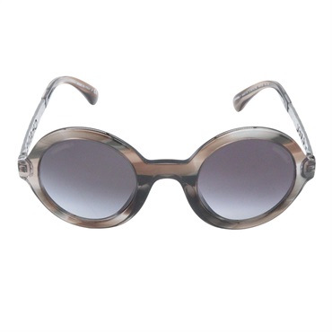 CHANEL sunglasses eyewear 13.5cm width 5441A 1678/S6 acetate Gray Used Women