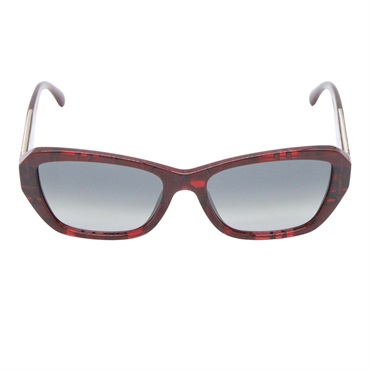 CHANEL sunglasses eyewear 24.5cm width 5516A 1665 71 acetate Red Used Women