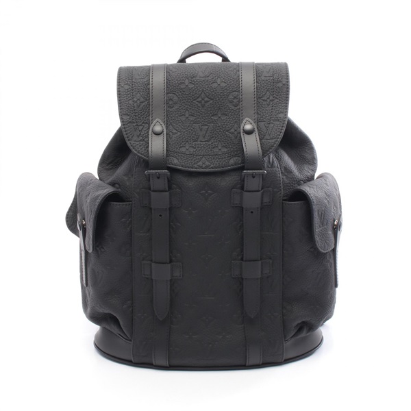 LOUIS VUITTON Christopher PM Rucksack Backpack M20899 Monogram Taurillon Noir