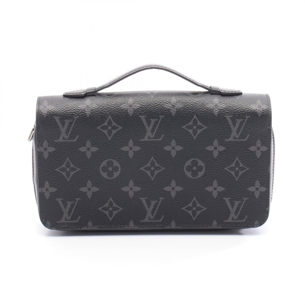 LOUIS VUITTON Zippy XL Around long wallet purse M61698 Monogram eclipse black LV