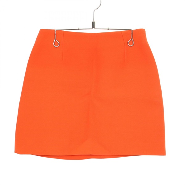 Christian Dior skirt mini #36 wool Orange Used Women