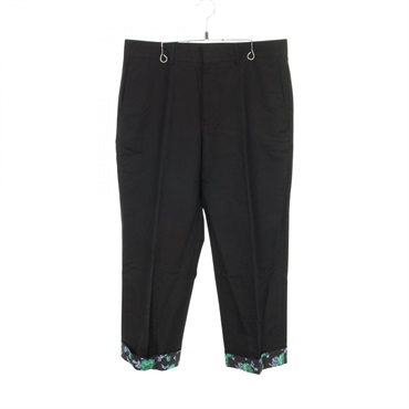 Christian Dior cropped capri Pants #48 293C142A4451 cotton Black Used mens