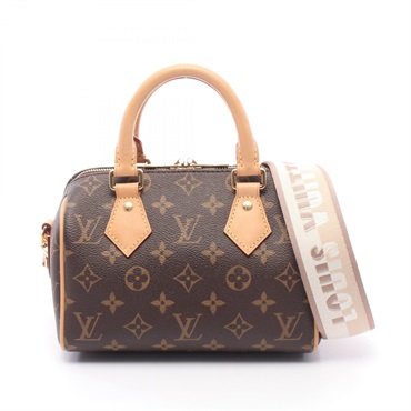 LOUIS VUITTON Speedy Bandouliere 20 Shoulder Handbag M46222 Monogram Canvas Used