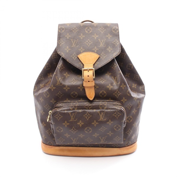 LOUIS VUITTON Montsouris GM Rucksack Backpack M51135 Monogram canvas Used LV