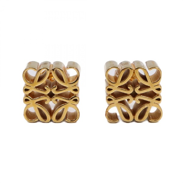 LOEWE Pierced earrings Silver925 Gold plated NEW women Logo