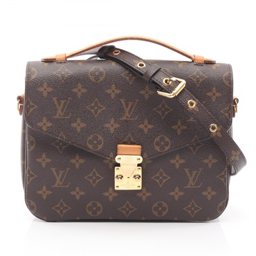 LOUIS VUITTON Pochette Metis MM crossbody shoulder Handbag M44875 Monogram brown
