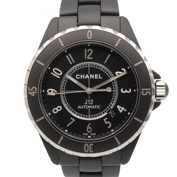 CHANEL J12 Wrist Watch H3131 Automatic winding ceramic Used mens CC