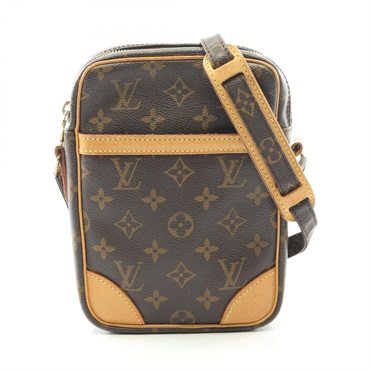 LOUIS VUITTON Danube Shoulder Crossbody Bag M45266 Monogram canvas leather Used