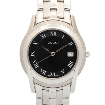 GUCCI G class Wrist Watch 5500M Quartz Stainless Steel Used mens