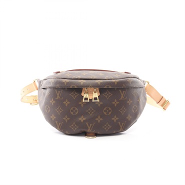 LOUIS VUITTON Bum Waist belt bag M43644 Monogram leather Brown Used LV