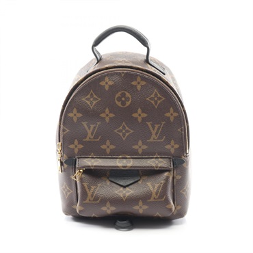 LOUIS VUITTON Palm Springs Backpack Mini Rucksack M44873 Monogram leather Brown