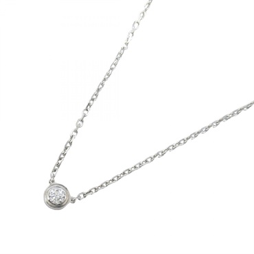 CARTIER D'amour XS Necklace Diamond 18KWG White Gold Used women