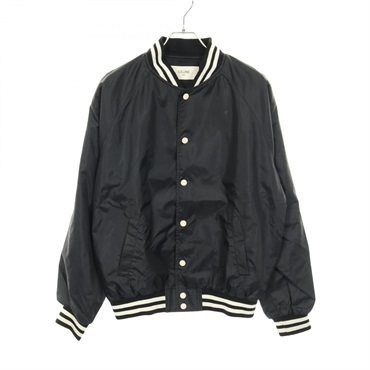 CELINE Teddy jacket Blouson 2W365495M Nylon Black Beige Used mens size 48