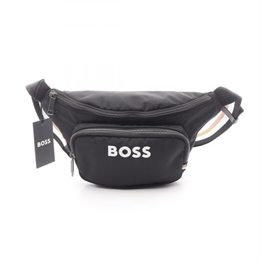 BOSS Waist Belt Crossbody bag 50511938 Nylon Black NEW mens