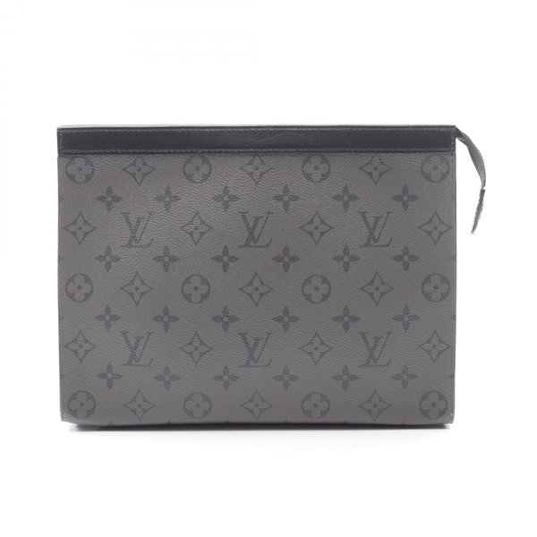 LOUIS VUITTON Pochette Voyage Business clutch bag M69535 Monogram eclipse Used