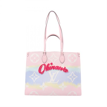 LOUIS VUITTON On The Go GM Shoulder tote hand Bag M45191 LV Escarp Pastel used